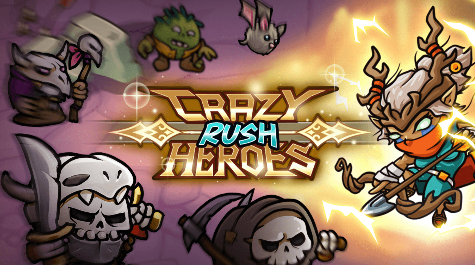 Crazy Rush Heroes cover